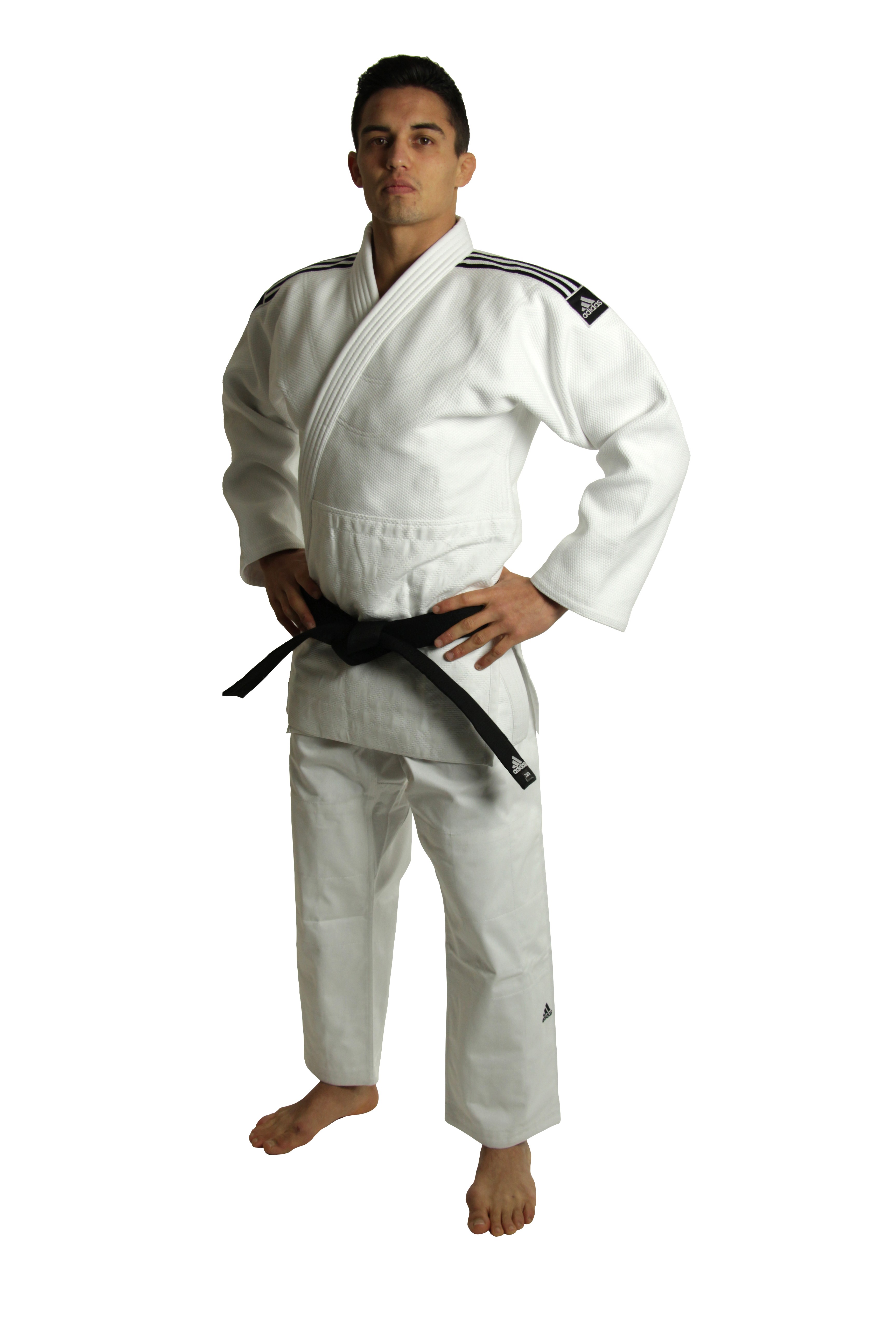 Ineenstorting Algebra consensus Kimono Judo Adidas J930, Judogi Adidas blanc: usage intensif